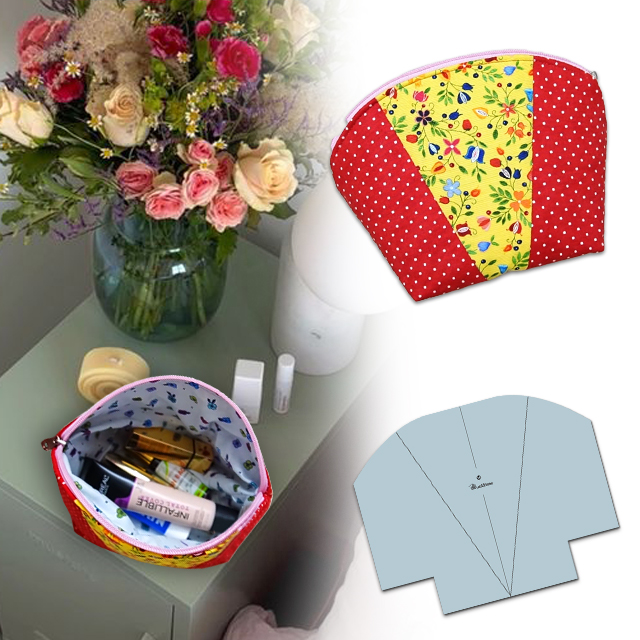 Micro Zipper Bag Sewing Template With Tutorial