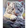 Diamond Painting -DIY Round Drill Baby Tiger