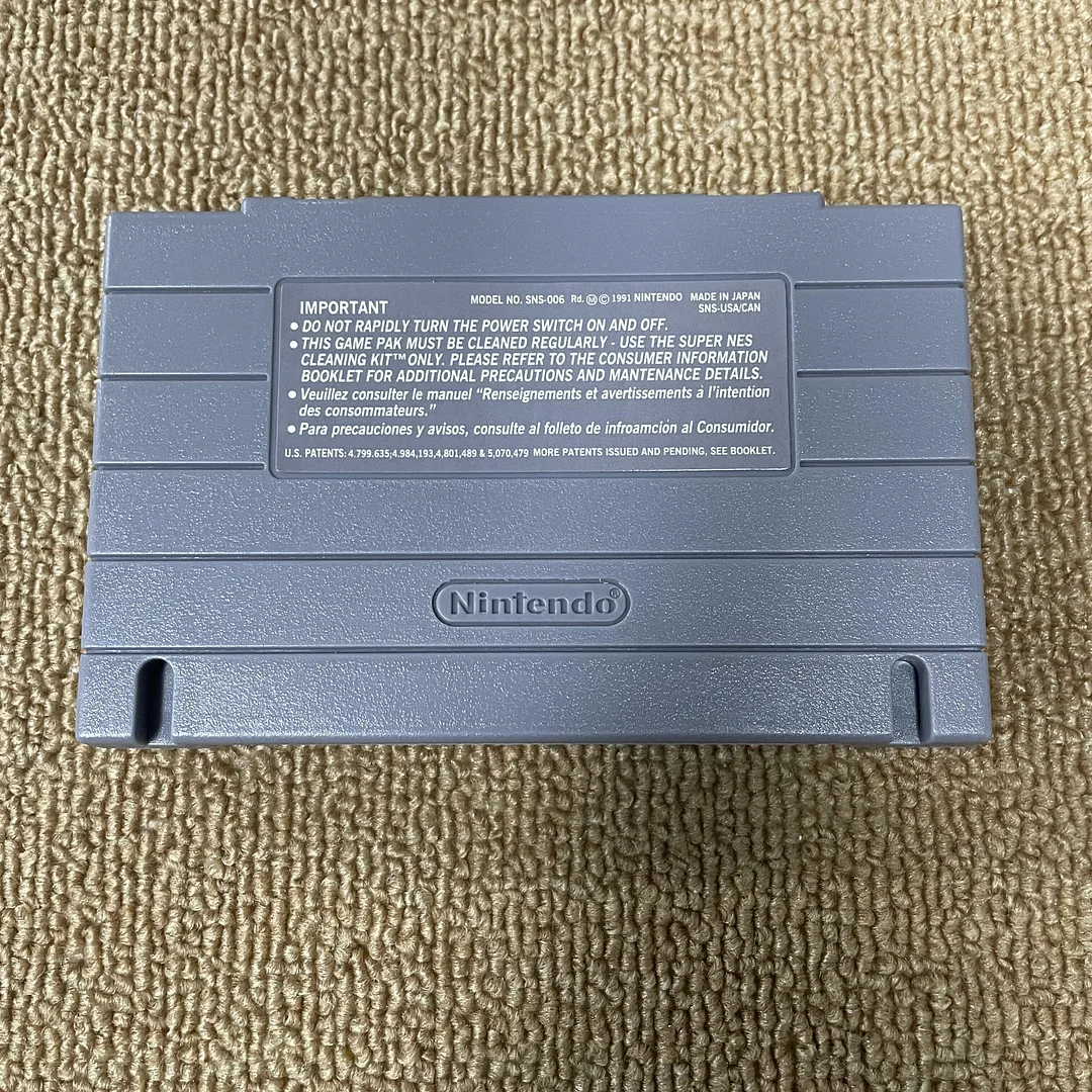 Brasileirao 2023 - For Super Nintendo SNES - 16 Bit Game Cartridge