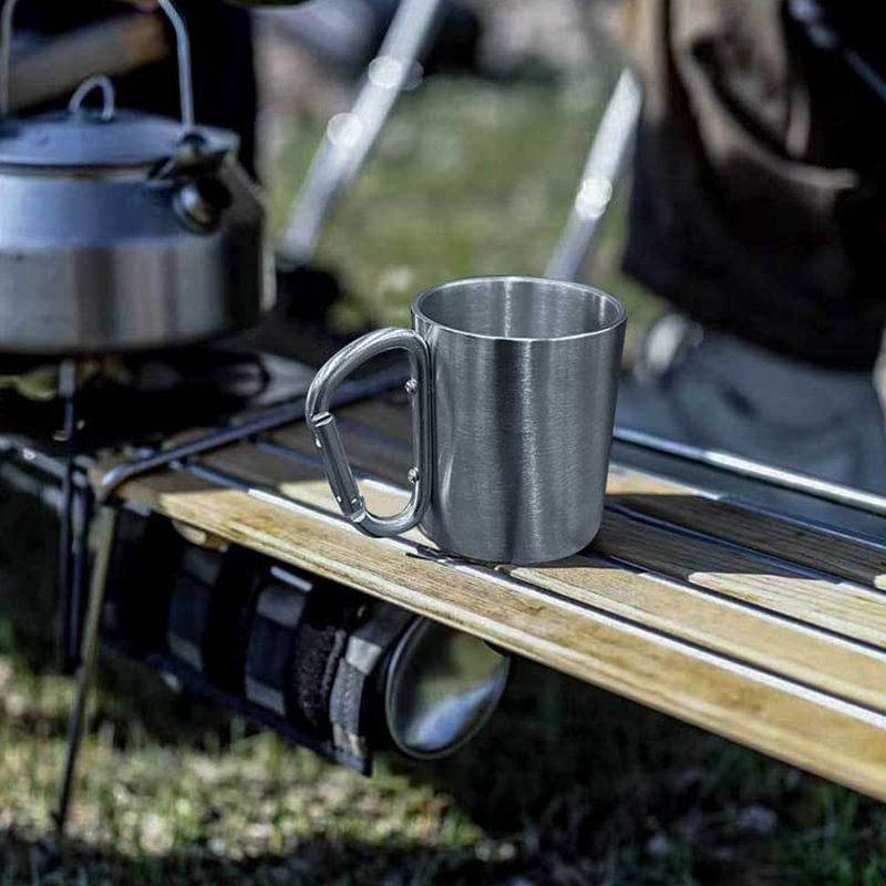 Carabiner Handle Camping Style Mug in  mildstyles