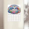 Dolphin Diamond Painting Magnetic Fridge Calendar To-do List Calendar Kit
