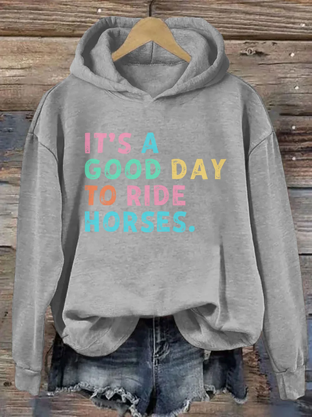 It's A Good Day To Ride Horses Hoodie
