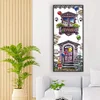 (Counted/Stamped)Children'S Day Balcony-14CT Cross Stitch 18*45cm/7.09*17.72in
