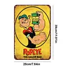 Popeye - Panneaux en &eacute;tain m&eacute;tallique(20*30cm/30*40cm)