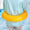 Inflatable Life Jacket Adult Round Buoys Rescue Waist Ring for Kayaking Swimming