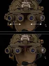 GPNVG 18 Night Vision Goggle Dummy  Helmet Binocular Model for Fans