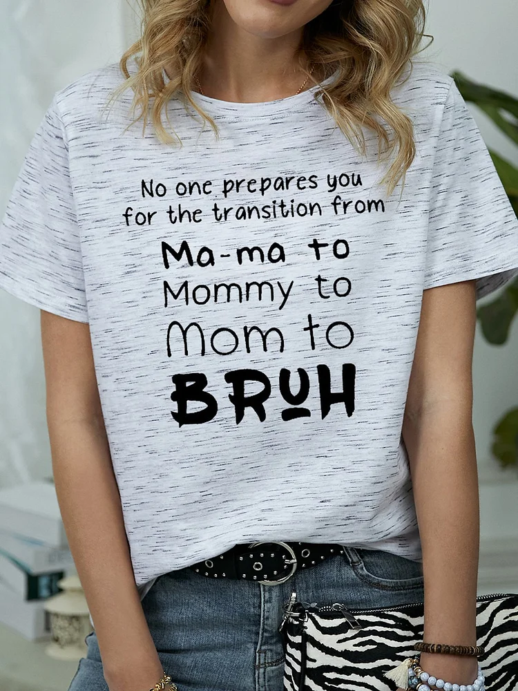 Bestdealfriday Mama To Mommy To Mom To Bruh Tee 11237105