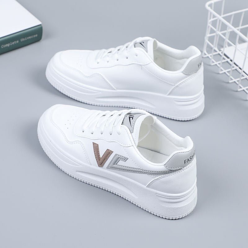 Vulcanized shoes sneakers women shoes solid color ladies flat shoes 2022 mesh women's sports comfortable breathable white shoes
