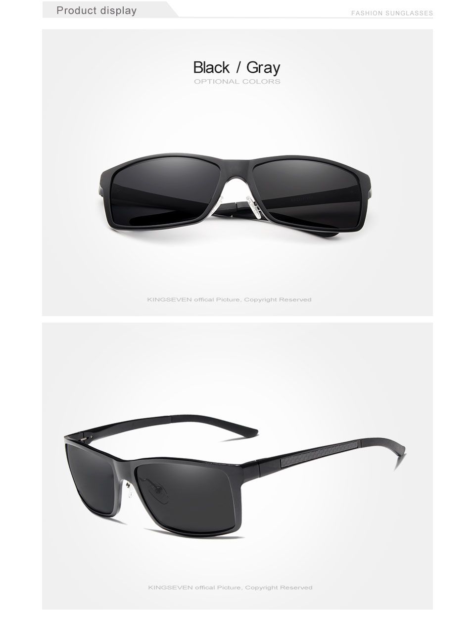 Fashion Mature Men Polarized Driving Eyewear Sunglasses
