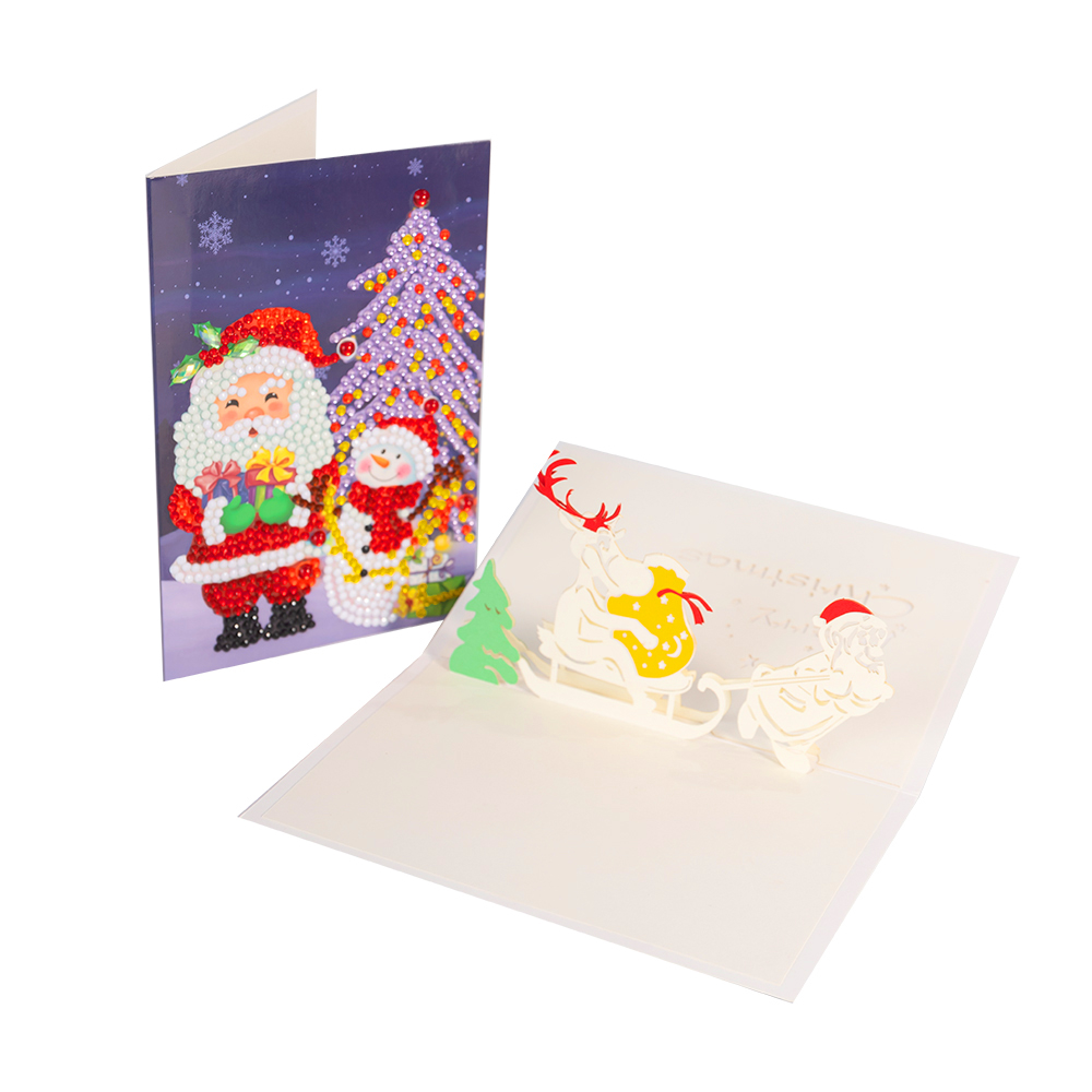 

3D Pop-up Christmas - 5D DIY Craft Greeting Card, 501 Original