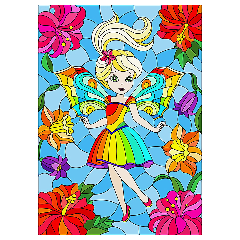 

Fairy - 11CT Stamped Cross Stitch - 36*46CM, 501 Original