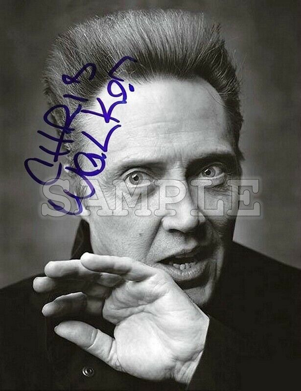 Christopher Walken Signed 8x10 Photo Poster painting RP -  Shipping!!