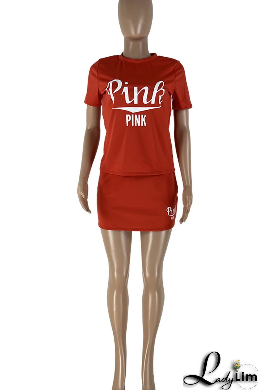 Black Casual Print Patchwork O Neck Short Sleeve Two Pieces