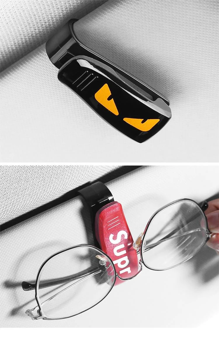 Fashionable and trendy car multifunctional glasses holder