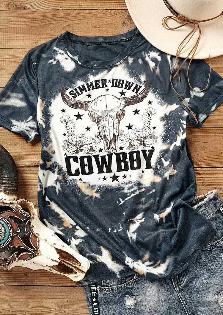 Cowboy Short Sleeve Western Tee