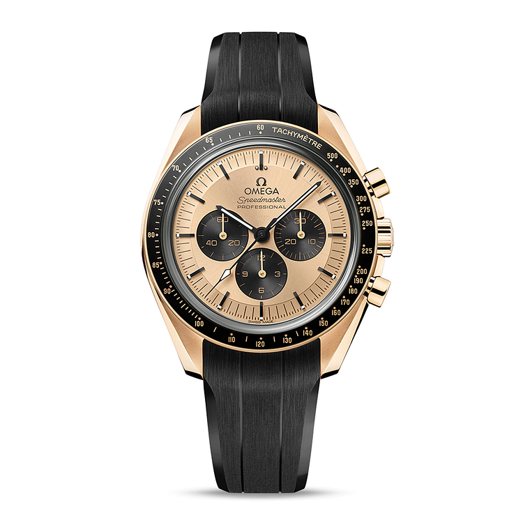 OMEGA Speedmaster Moonwatch Professional Co-Axial Master Chronometer Chronograph 42mm Mens Watch Yellow O31062425099001
