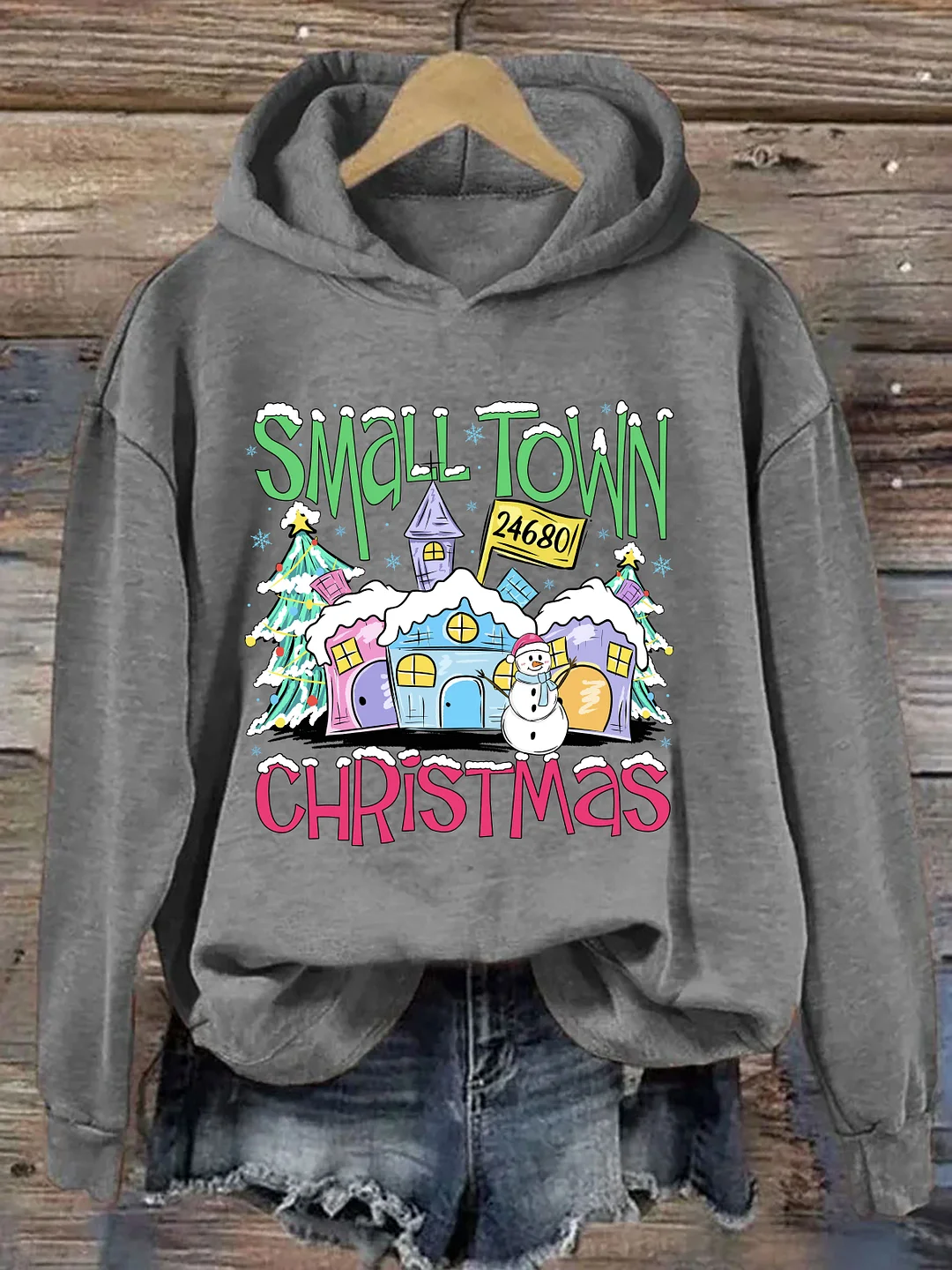 Small Town Christmas Hoodie