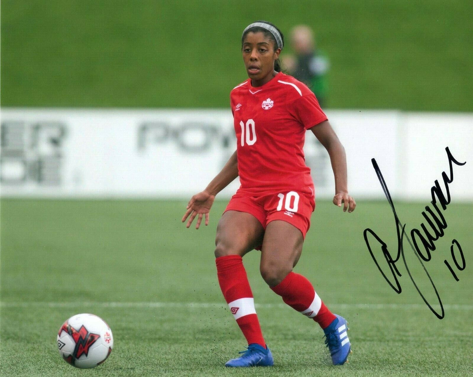 Team Canada World Cup Ashley Lawrence Autographed Signed 8x10 Photo Poster painting COA #1