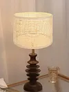E27 Rattan Woven Lampshade Rattan Table Lamp Shade Retro Rattan Lamp Shade Decor