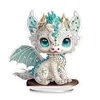 DIY Chinese Zodiac Dragon Diamond Painting Desktop Ornament