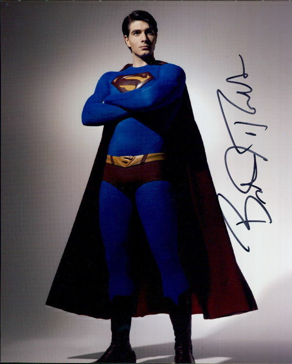 Brandon Routh (Superman Returns) signed 8x10 Photo Poster painting In-person