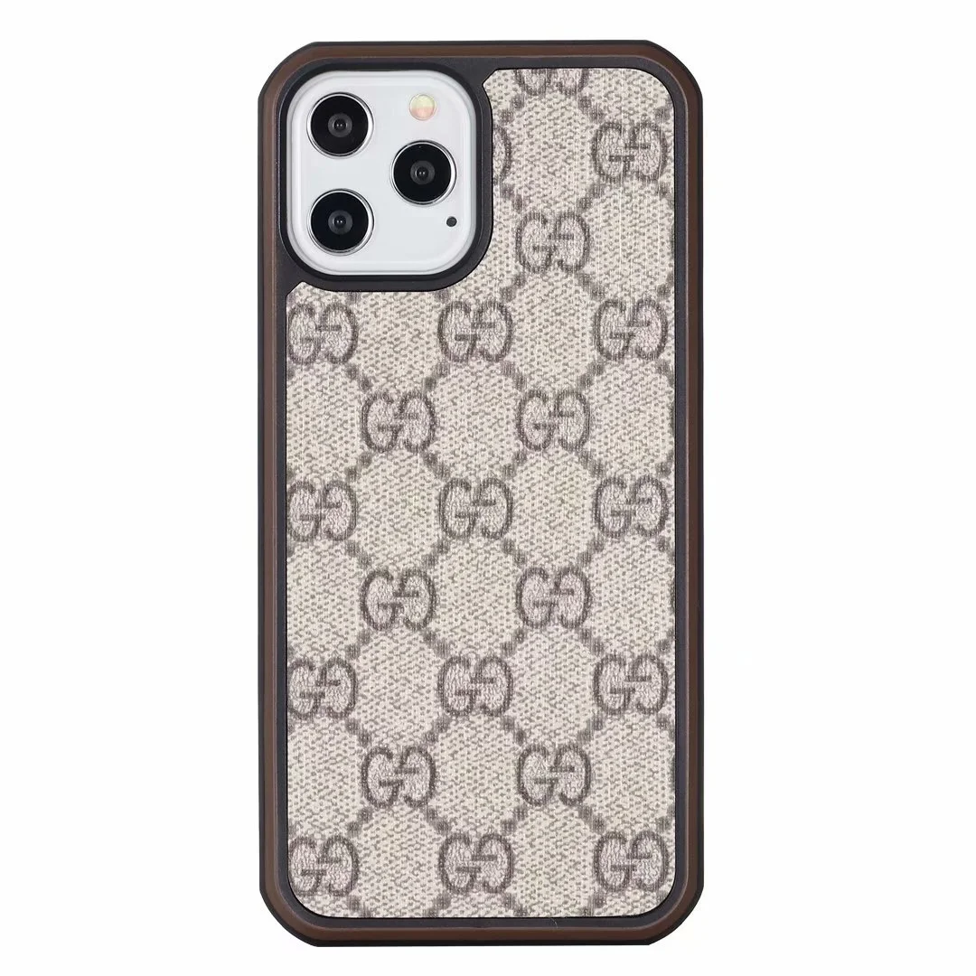 Colored Premium Leather Back Cover for iPhone--[GUCCLV]