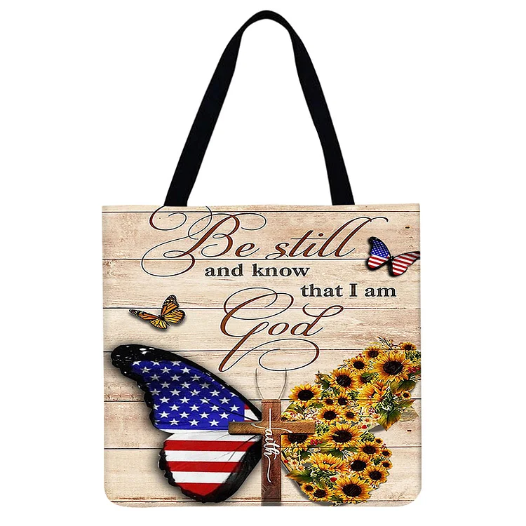 Butterfly - Linen Tote Bag