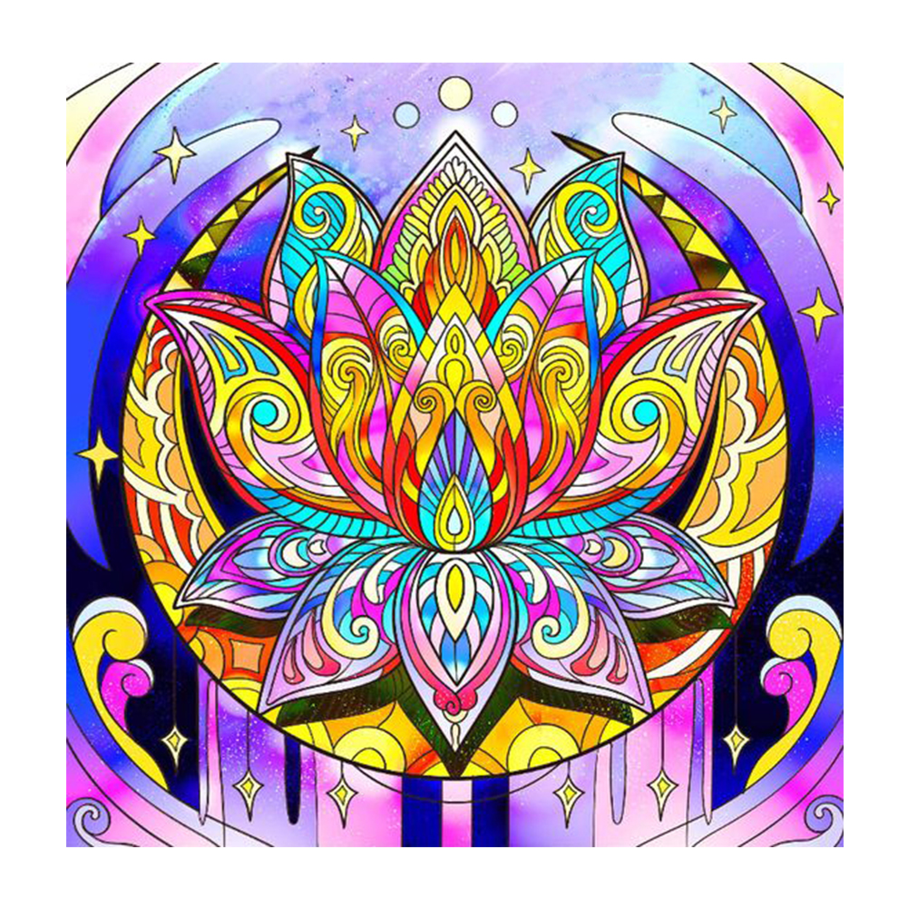 

Lotus Seat - Special Shaped Diamond Painting - 30*30CM, 501 Original