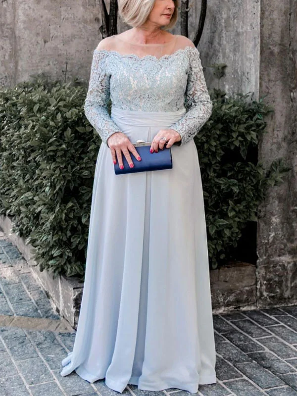 Crystal Embroidered Lace Women's Gowns