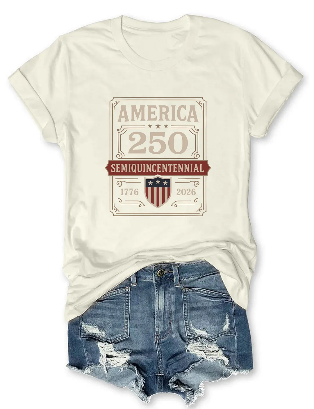 America 250 Years 1776-2026 T-shirt