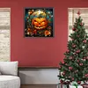 Funny Pumpkin Glass Painting-Paint by Numbers Acrylic Painting 40*40CM