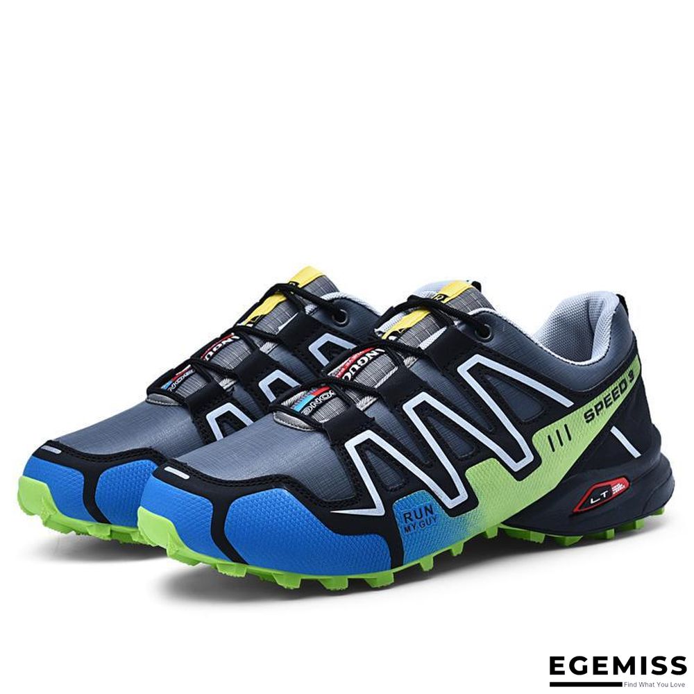 new large size outdoor mountaineering shoes men's shoes breathable shock absorption sports hiki | EGEMISS