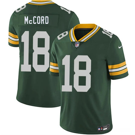 Men's Green Bay Packers #18 Kyle McCord Green 2026 Vapor Untouchable Limited Jersey
