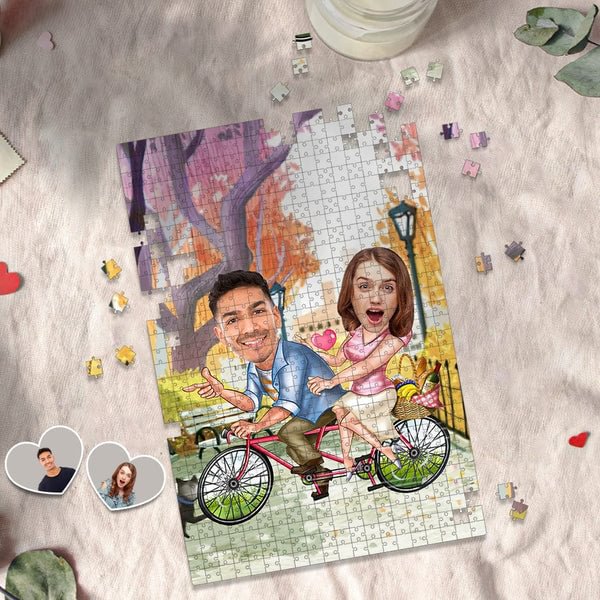 Personalized Puzzle Custom Photo Couple Custom Gift
