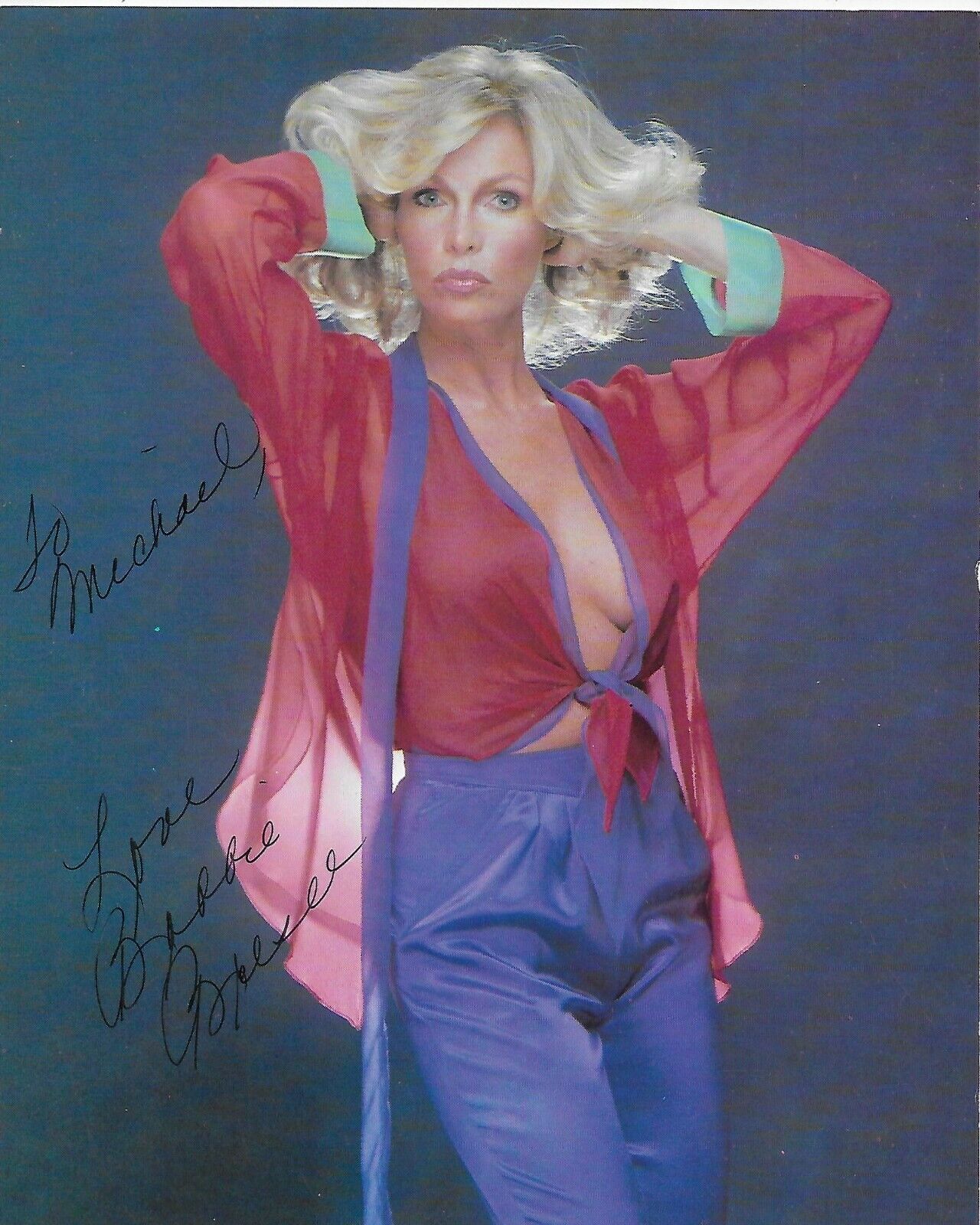 Bobbie Bresee Original Autographed 8X10 Photo Poster painting