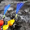 5Pcs Metal Fishing Lures Artificial Spinner Hard Baits Wobblers for Trout Bass