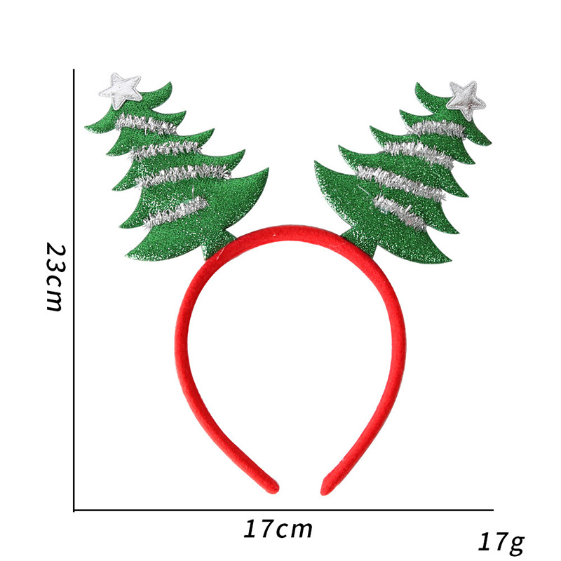 Christmas Party Multicolor Sequin Stars Hair Hoop 2024 - Flycurvy 