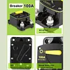 48V Car Circuit Breaker with Manual Reset Switch 50A/100A Marine Circuit Breaker