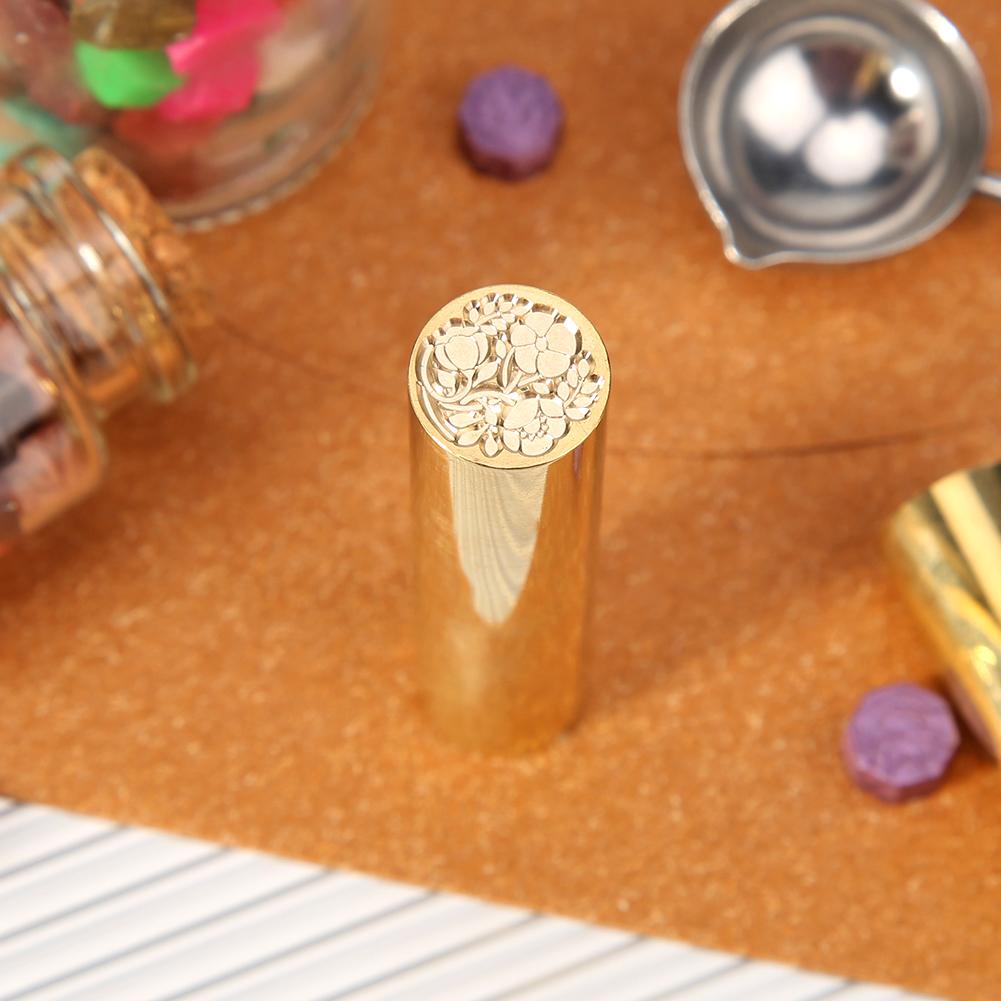 Cylindrical Seal Wax Brass Envelope Seal Stamp - Wax Seal Stamp от Peggybuy WW