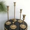 Vintage Spiral Candle Stick 5PCS Set Home Wedding Table Decor