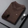 Men's winter warm lapel sweater