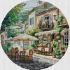 Coffee House-11CT Stamped Cross Stitch 37*37cm/14.57*14.57in tapestrymarket