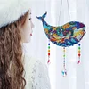 DIY Diamond Painting Suncatcher Hanging Pendant Kit(Beautiful Whale)