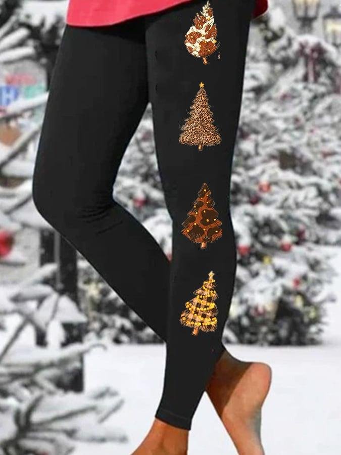 Christmas Print Leggings