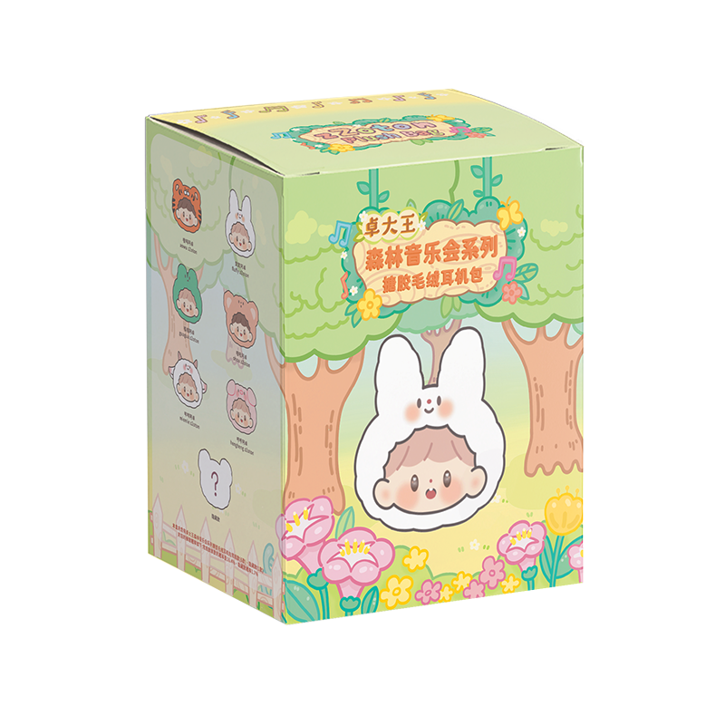 FINDING UNICORN Forest Concert Series Vinyl Plush Headphone Bag