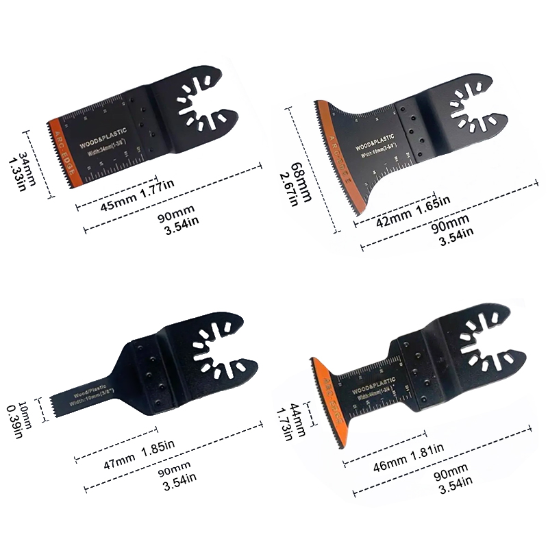 SAKER® 20 Pcs Oscillating Saw Blades (Without Machine)