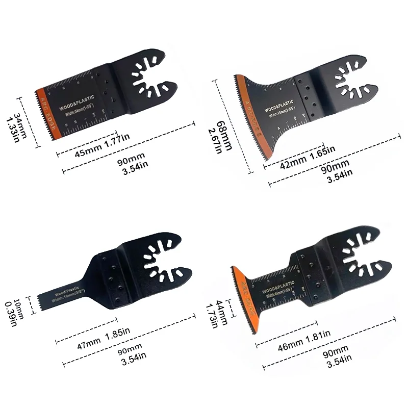 SAKER&reg; 20 Pcs Oscillating Saw Blades(No Machine)