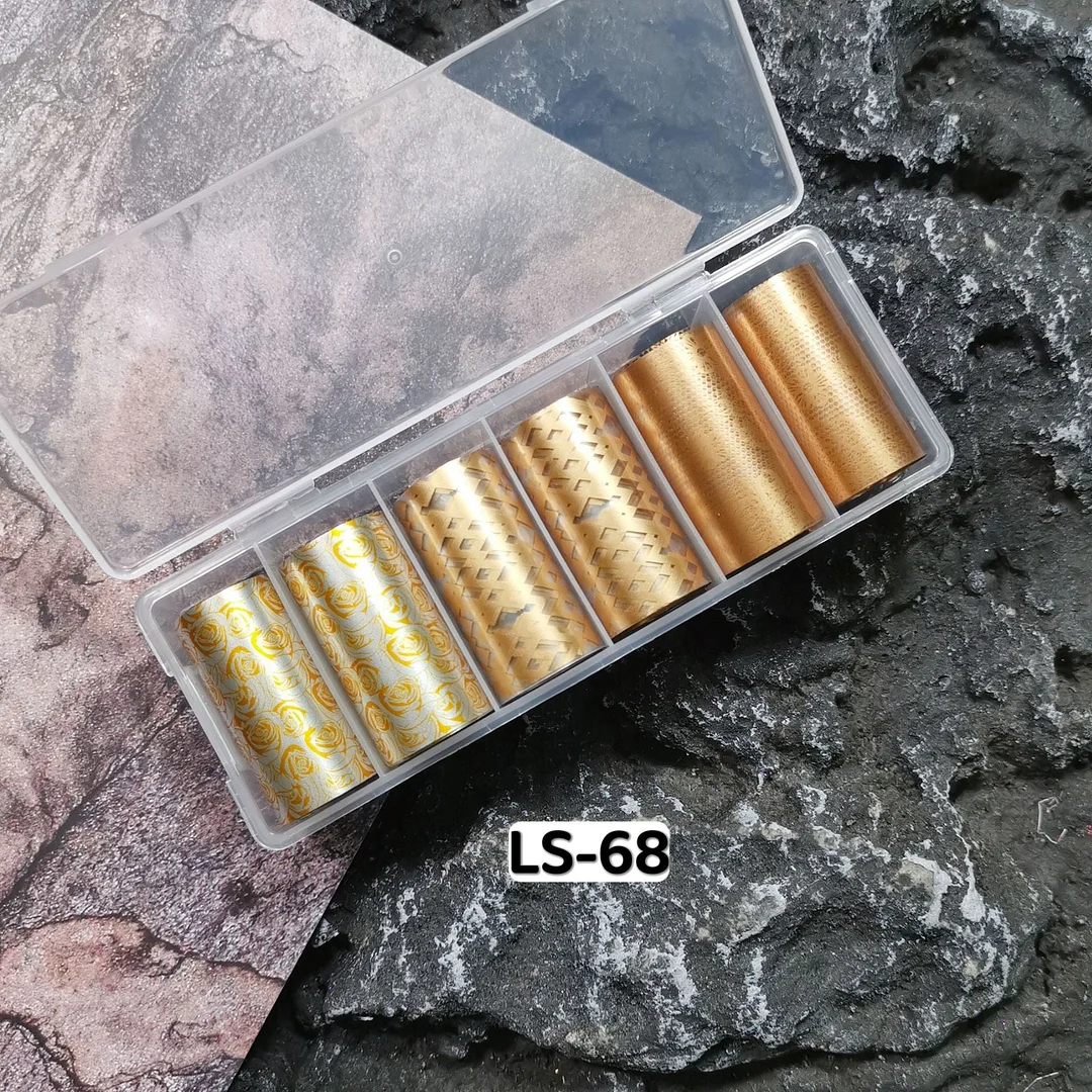 3pcs Tortoiseshell Amber Nails Foils Tortoise Shell Nail Art Transfer Foil Decals Wraps Tips Nail Manicure Decorations 4*100cm-Nail Inspo