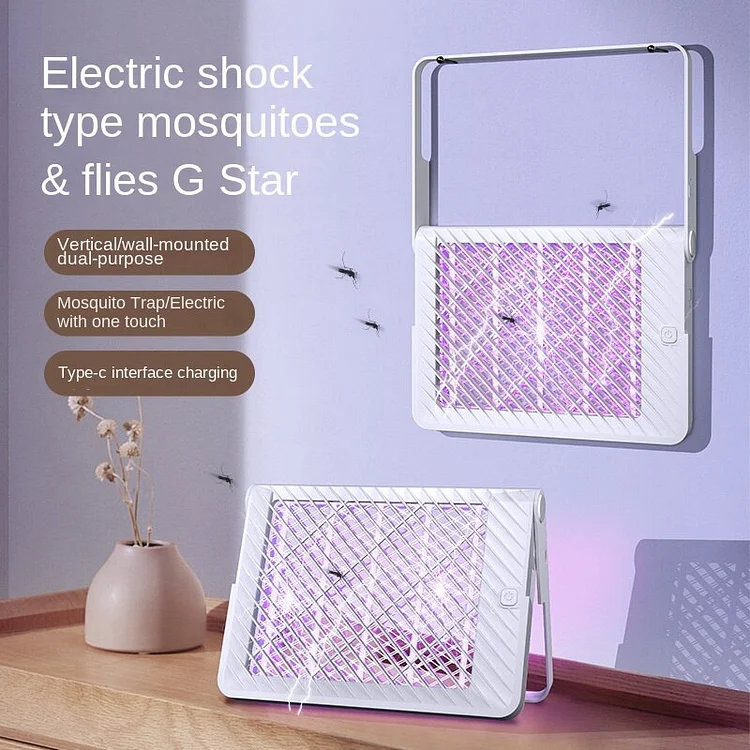 Mosquito killing lamps for household and commercial use, rechargeable, silent mosquito traps