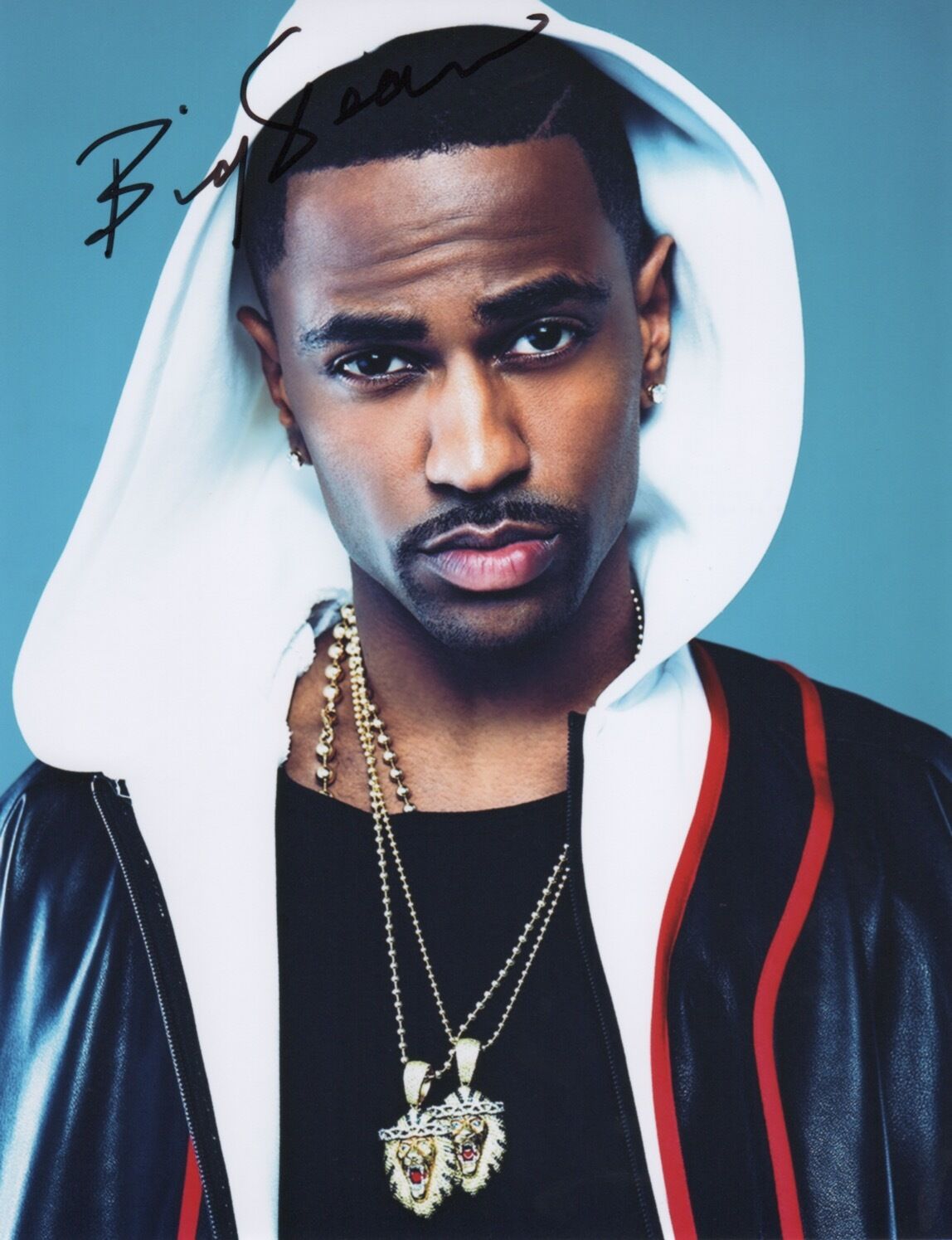 GFA Detroit Rapper * BIG SEAN * Signed 8x10 Photo Poster painting B1 PROOF COA